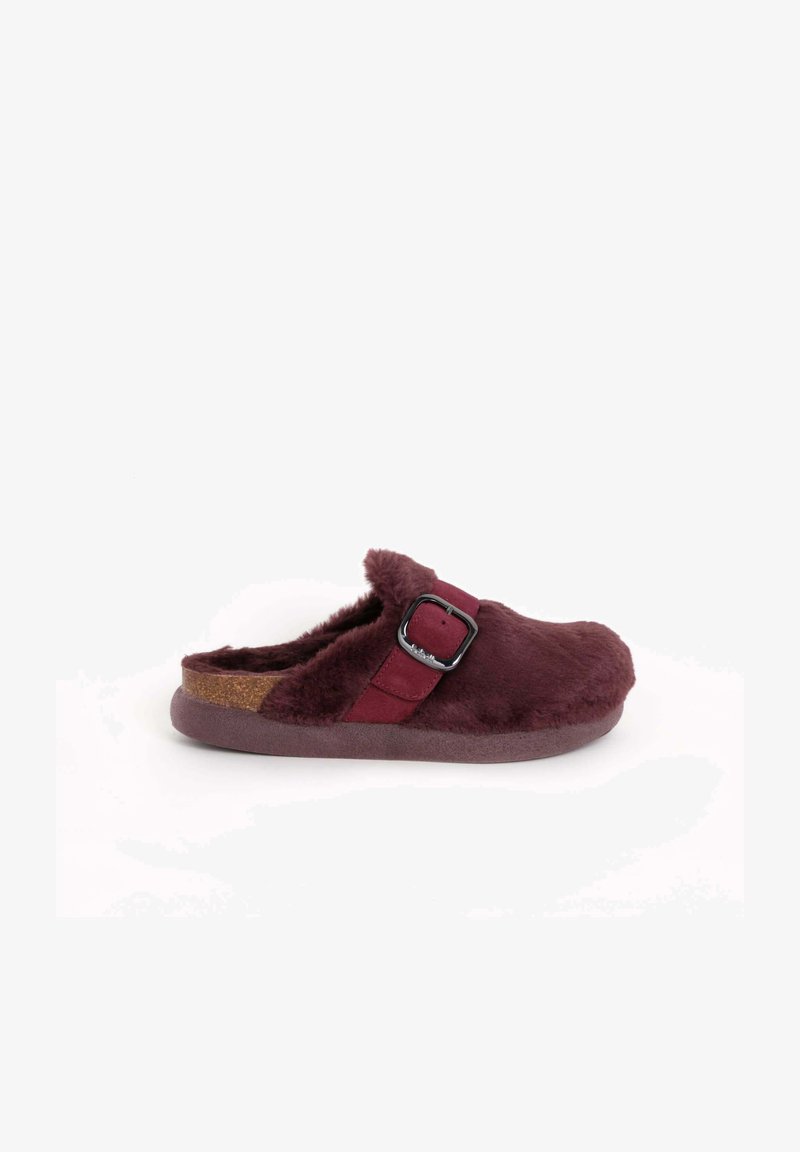 Scholl SCHOLL CLOG IVY BIG BUCKLE - Slip-on sandaler - purple