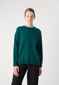 GANT C-NECK - Strickpullover - deep forest