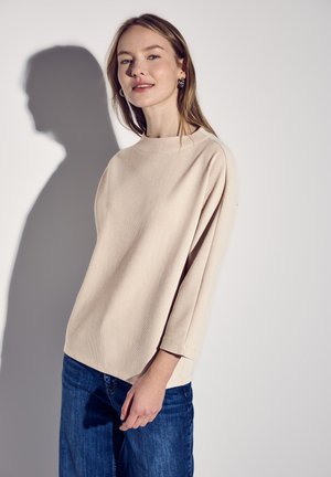 Langarmshirt - beige
