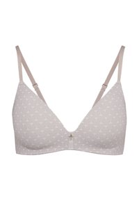 Ikke valgt, open beige