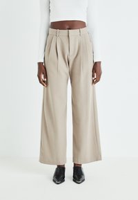 GAP TROUSER - Hlače - medium cool brown