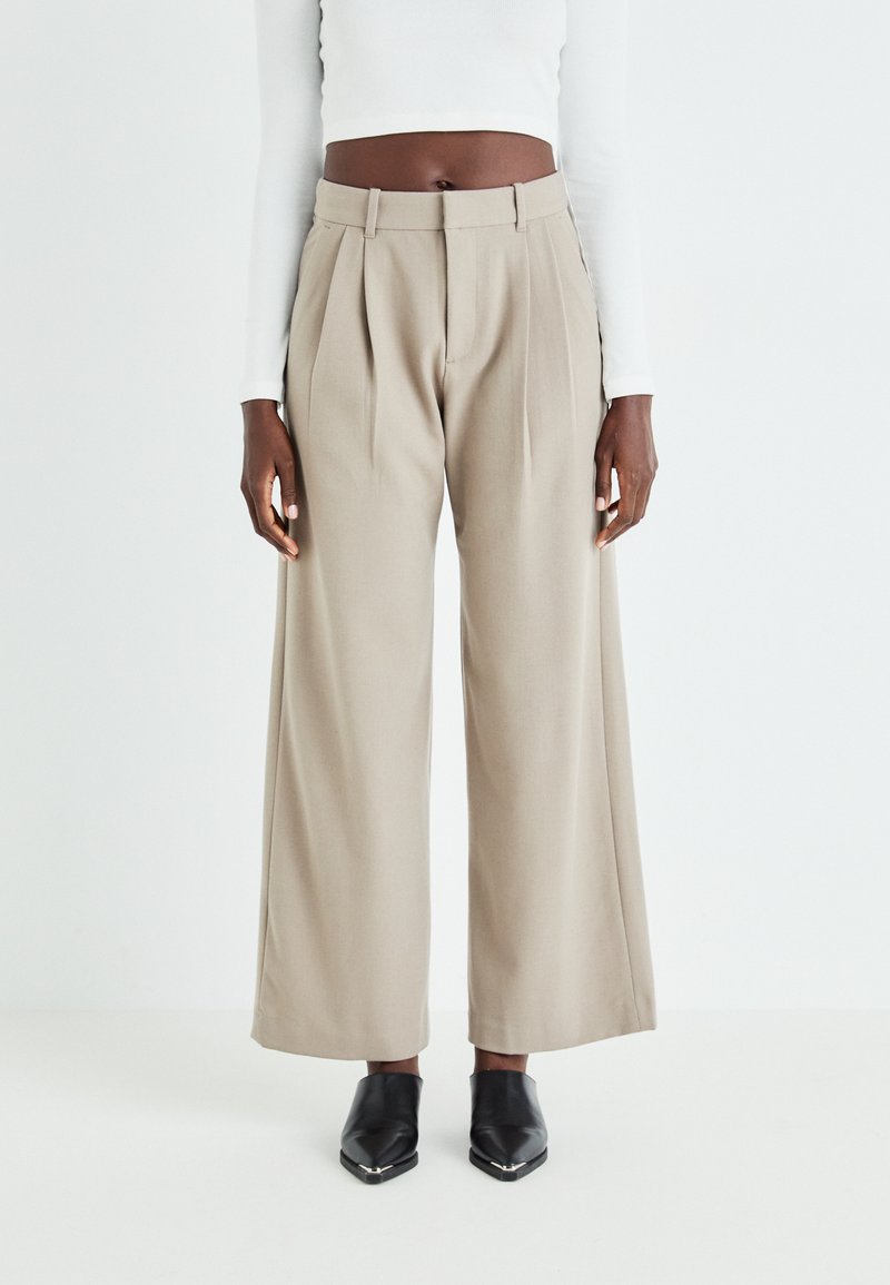 GAP TROUSER - Hlače - medium cool brown