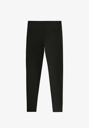 OYSHO, LEGGINGS IN SEAMLESS SUPER EXTRA WARM - Leggings - black