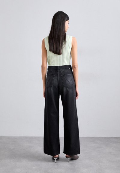 Mother THE SPINNER ZIP SNEAK - Jeans relaxed fit - black