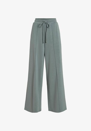 VILA, TROUSERS VITELANA HIGH WAIST - Pantalon de survêtement - balsam green