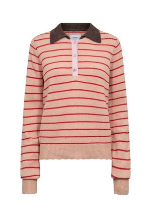 Nümph, NULUCINDA STRIPE PULLOVER - Jersey de punto - roebuck
