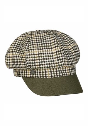 Lierys VERLEA HOUNDSTOOTH BALLON - Cap - oliv