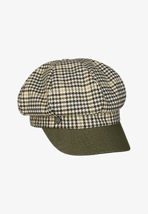 Lierys VERLEA HOUNDSTOOTH BALLON - Cap - oliv
