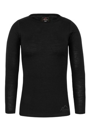 normani Outdoor Sports MERINO LANGARM - Langarmshirt - schwarz