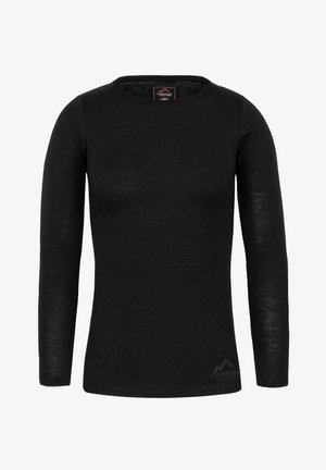 normani Outdoor Sports, MERINO LANGARM - Langarmshirt - schwarz