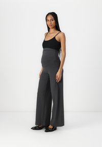 Anna Field MAMA 2 PACK - Treniņtērpa apakšdaļas -  black\dark grey