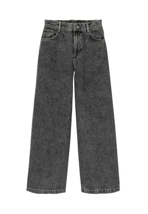 CESAR TAILLE HAUTE - Wide Leg - jeans gris