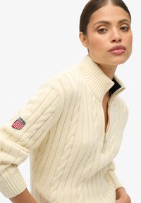 Superdry & Co RUGBY - Pullover - cable cream