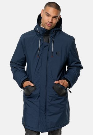 ANFLAME - Vinterkåpe / -frakk - navy