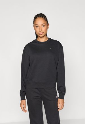 ICONS TONAL LOOSE FIT CREWNECK  - Φούτερ - black