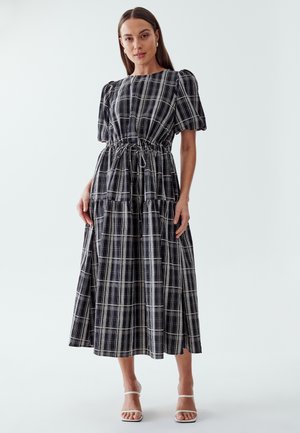 ITZEL   - Day dress - black check