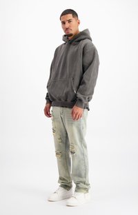 Black Bananas BLANK WASHED  - Hoodie - grey