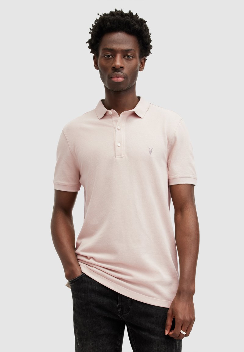 AllSaints REFORM SS - Polosärk - dust taupe