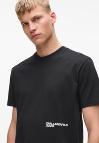 Karl Lagerfeld Jeans KARL QUOTE - Camiseta estampada - black