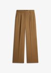 TIMELESS WOOL BLEND WIDE LEG TROUSERS - Παντελόνι - nordic taupe