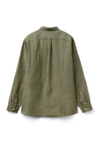 United Colors of Benetton BASIC - BOX PLEAT ON THE BACK CARTELLA OLD COLOUR REGULAR FIT - Camisa - green