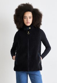 Barbour ELISHA GILET - Waistcoat - dark navy/military brown/light sand