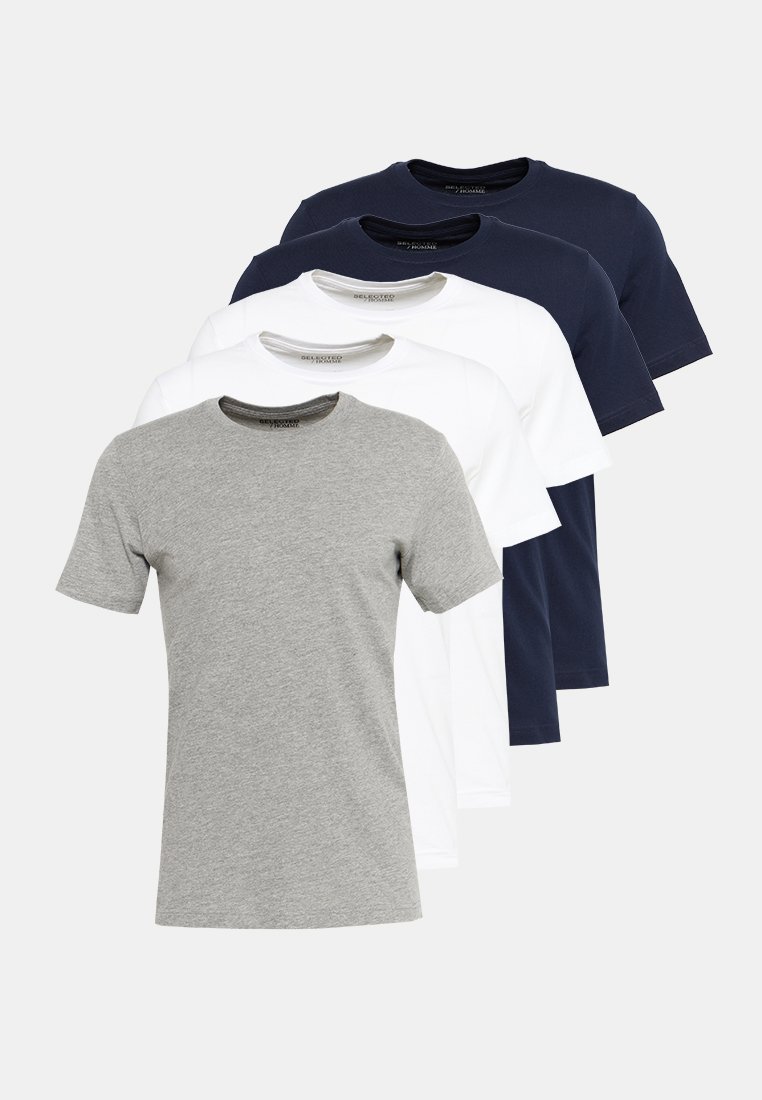 Selected Homme T-shirt basic meerkleurig
