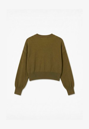 Vero Moda, KNITTED PULLOVER VMJANE KNITTED PULLOVER - Pullover - fir green