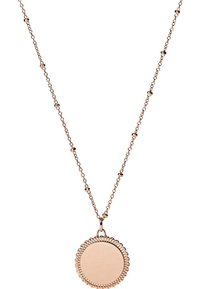 Fossil Halskette - rose gold-coloured