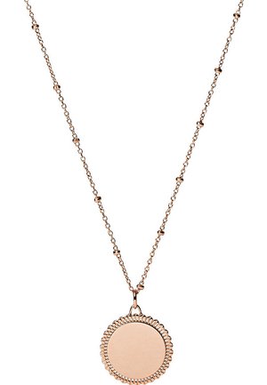 Necklace - rose gold-coloured
