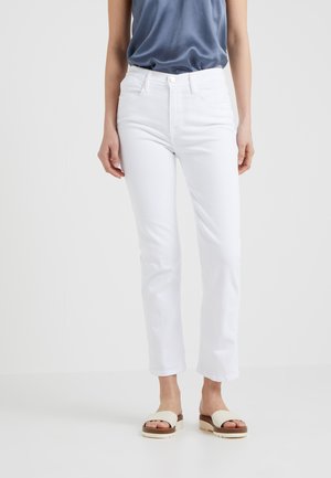 LE HIGH - Straight leg -farkut - blanc