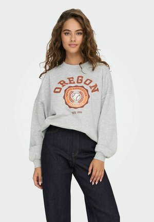 Sweatshirt - light grey melange