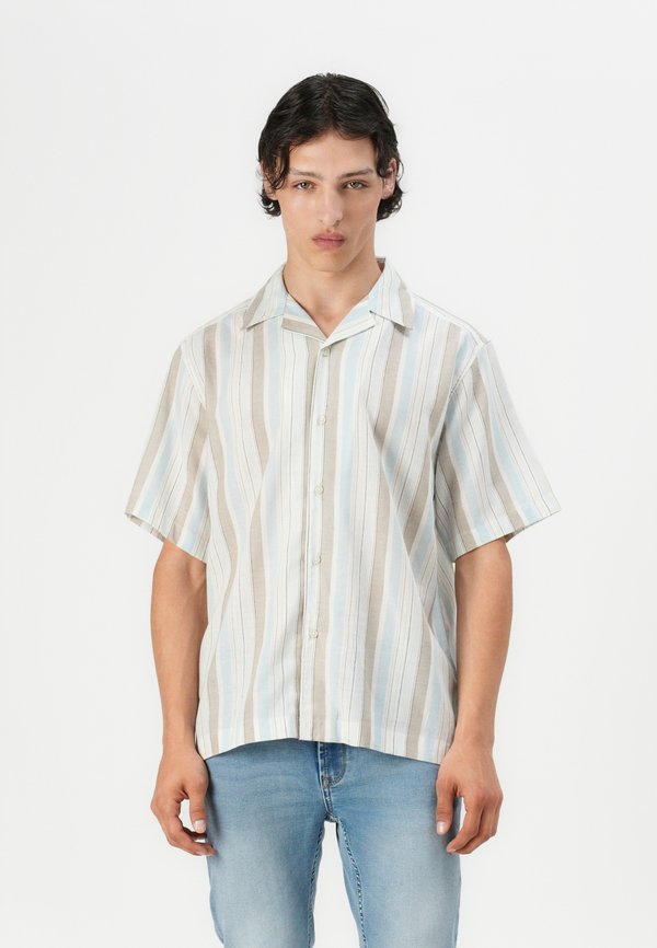 ONSSEPPO STRIPED SHIRT - Shirt - cerulean