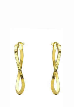 TWIST CREOLE - Ohrringe - yellow gold