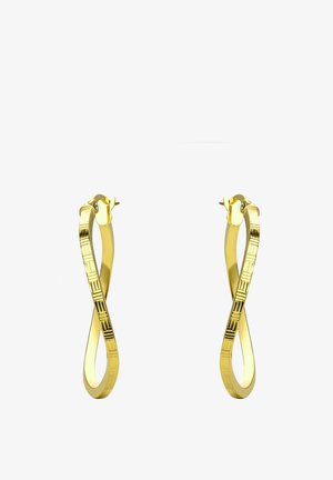 Kultaketjuharjat, joissa on äärettömyyden muoto, yhdistävät toisella puolella tekstuuripinnan ja toisella puolella sileän pinnoitteen. Turvallinen solki.