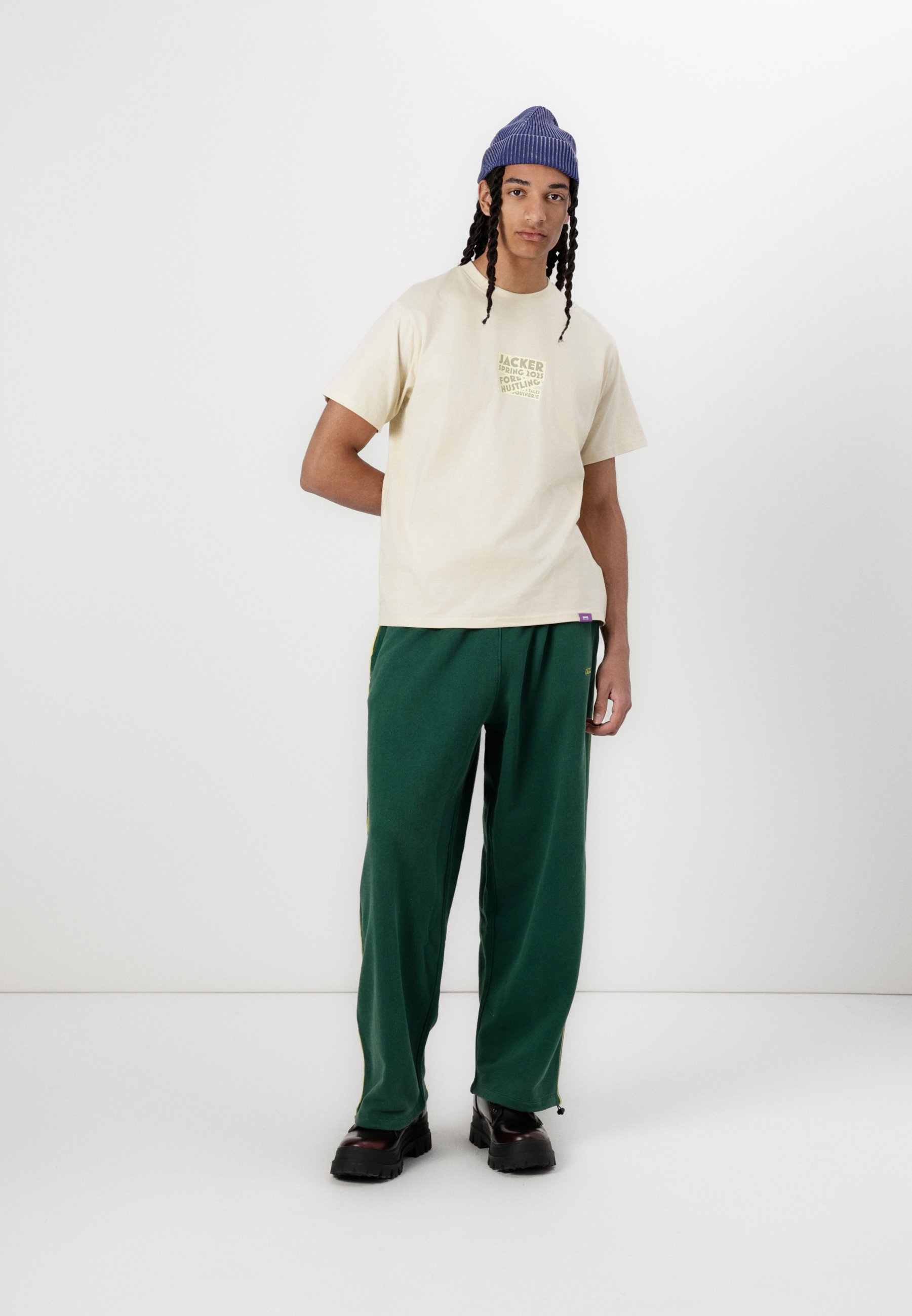 iets frans HARRI WIDE LEG JOGGER UNISEX - Tracksuit bottoms