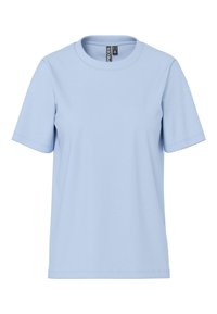 PCRIA SOLID TEE  - T-Shirt basic - cashmere blue