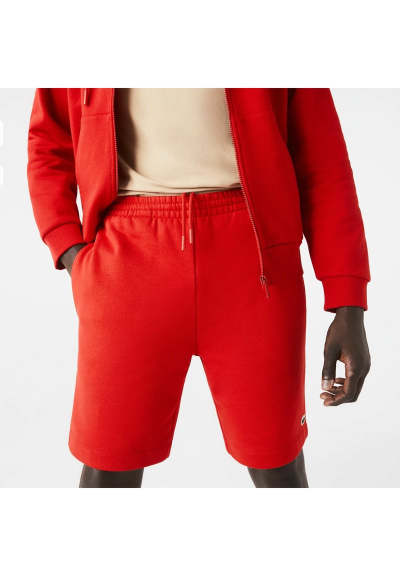 Lacoste SHORT HOMME - Trainingsbroek - rouge/rood - Zalando.nl