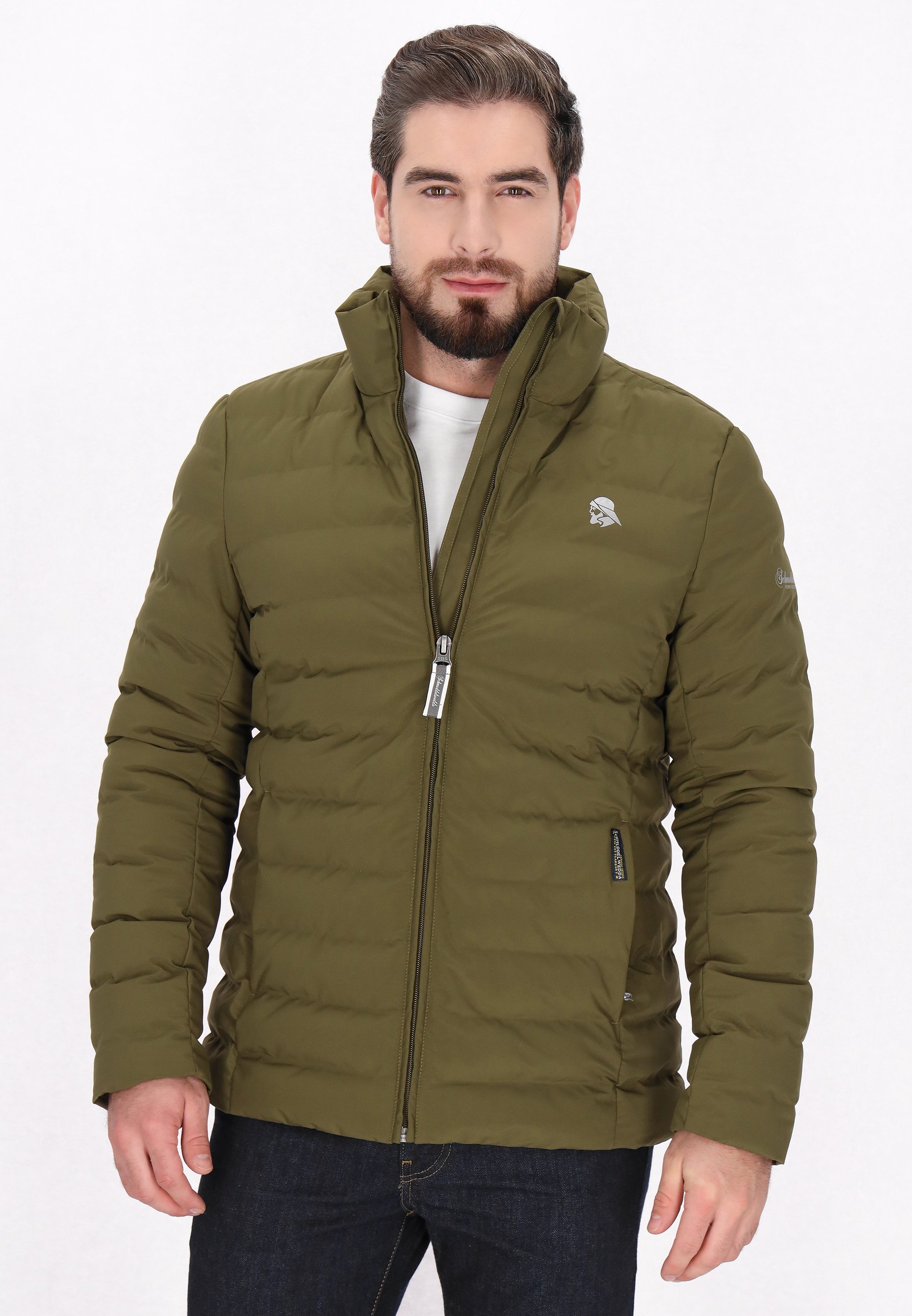 Schmuddelwedda Winterjacke olive/oliv