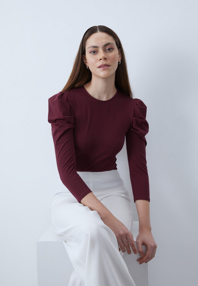 Anna Field Longsleeve - bordeaux