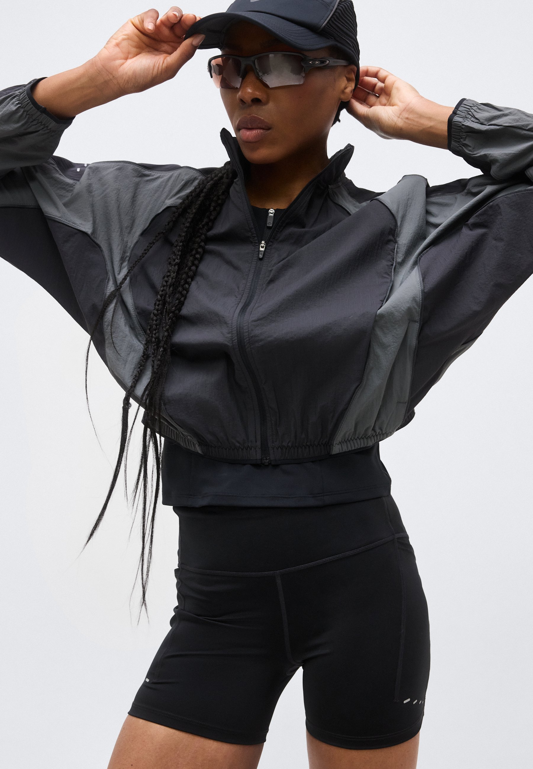 Nike Performance SWIFT - Windbreaker - black/anthracite/photon