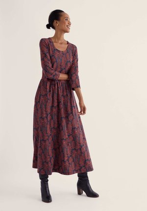Seasalt Cornwall, SEASALT CORNWALL EMILY DRESS - Robe en jersey - orange - birch forest dark terracotta