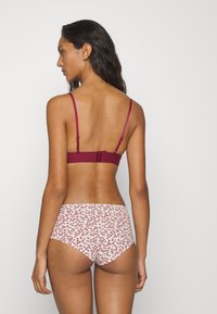DORINA LILA 2 PACK - Sutiã triangular - red/beige
