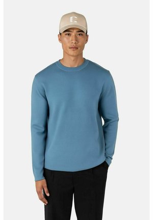 Strikkegenser - blue