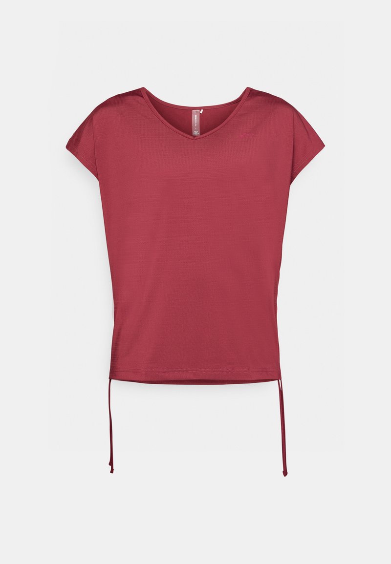 Only Play Sport T-shirt bordeauxrood
