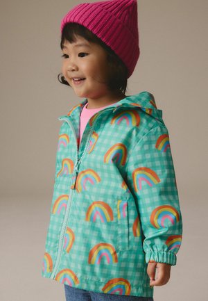 Next, SHOWER RESISTANT PRINTED CAGOULE - Regenjacke / wasserabweisende Jacke - green