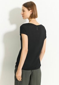 Cecil MIT DETAIL - T-Shirt basic - schwarz