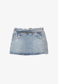 PULL&BEAR Gonna a campana blue denim/blu denim Zalando