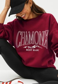 Next GRAPHIC  - Sweatshirt - red chamonix