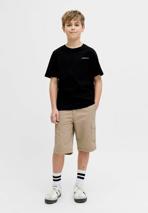 JJ Rebel, CARGO SHORTS RELAXED FIT CARGO SHORTS - Short - crockery